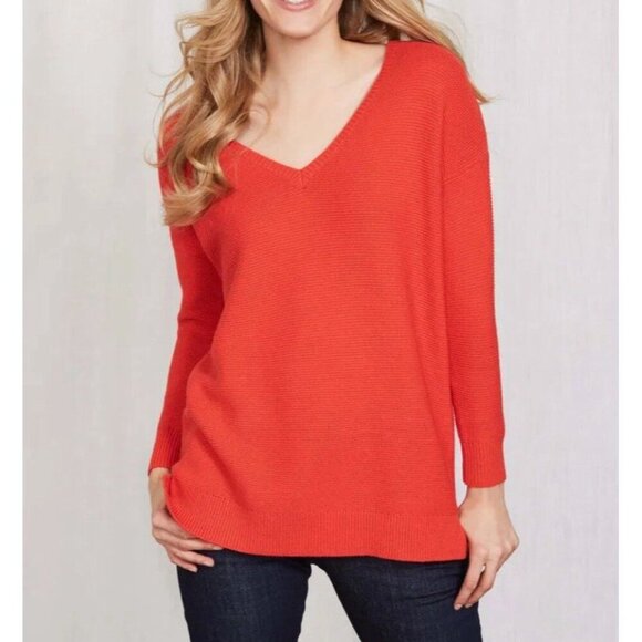 Boden Sweaters - Boden Clare V-Neck Sweater Jumper Pullover Cotton Wool size L Relax Fit Casual